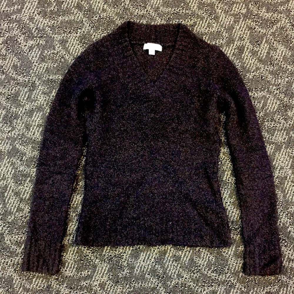 Merona XS brown v neck sweater